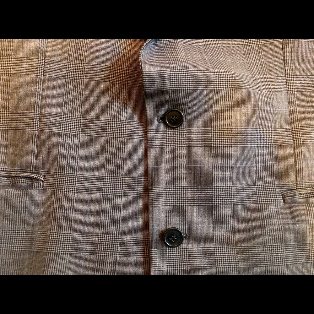 Brooks Brothers Grey Blazer Suit Jacket Coat 44R - Picture 4 of 5